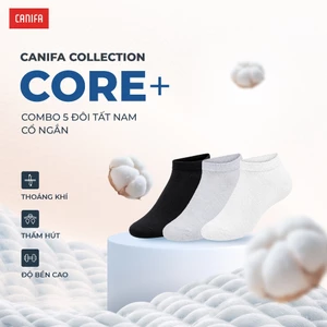 Combo 5 đôi tất nam cổ thấp CANIFA 8AX26A001