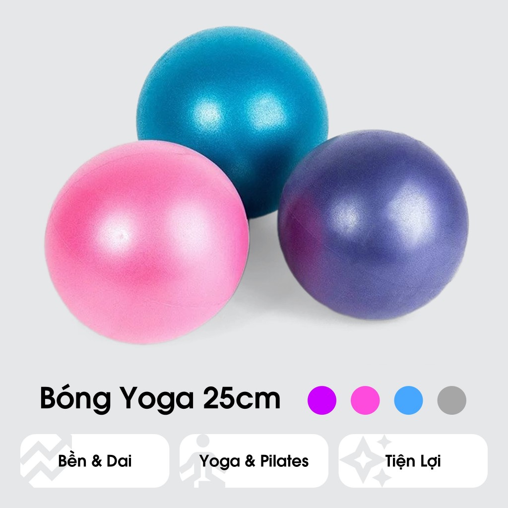 Bóng tập yoga / pilates 25cm