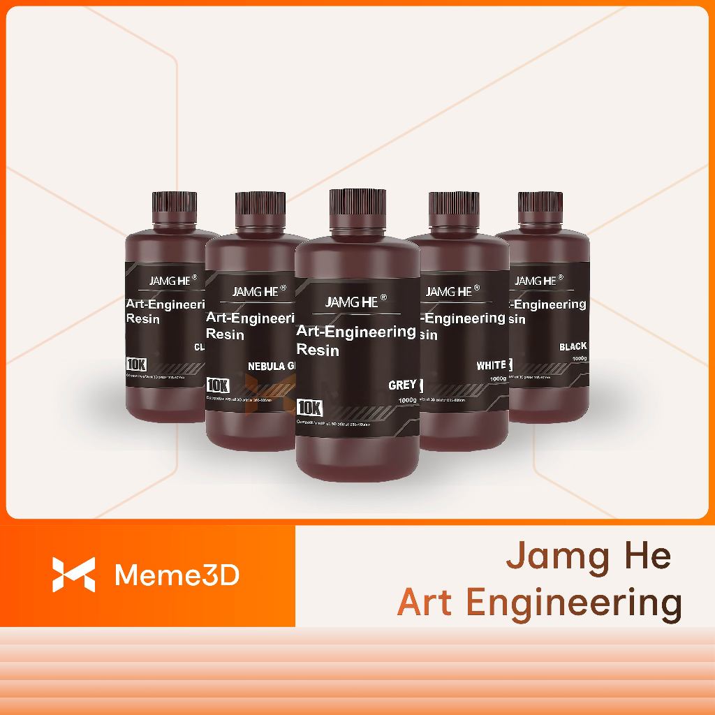 [SIÊU CỨNG-SIÊU BỀN-SIÊU VA ĐẬP] Nhựa in 3D resin Jamghe Art Engineering 1000Ml