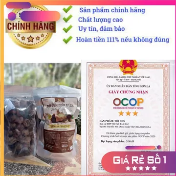 500g Tỏi Đen Cô Đơn Loại 2 Đẹp [Yên Châu Sơn La]