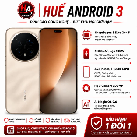 Điện thoại Honor Magic8 Pro (Snapdragon 8 Elite Gen 5) LG Phone 2 Fullbox 99%