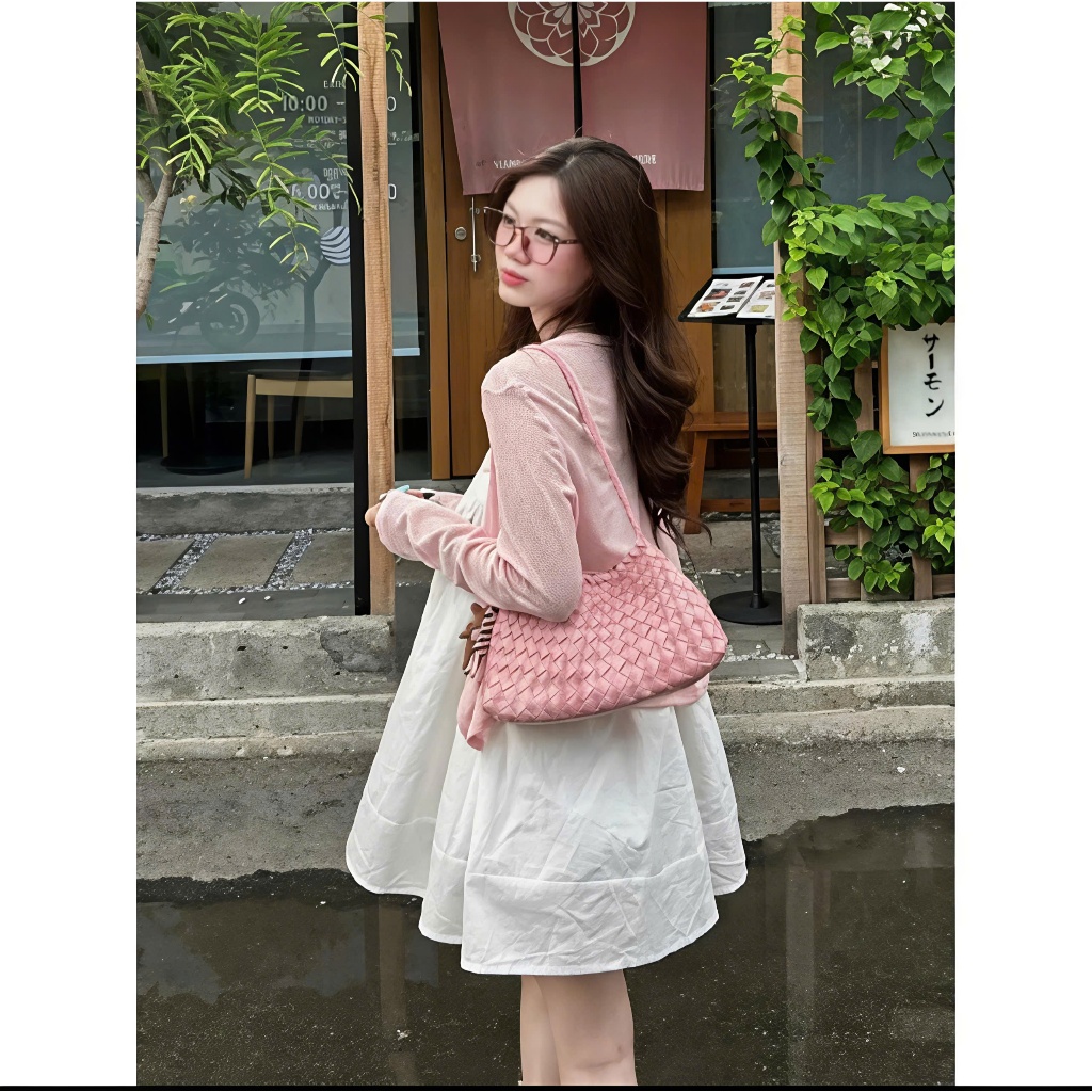 Áo khoác cardigan dáng dài ,áo phối kiểu mặc bên ngoài nữ tay dài vải cotton giấy-A40 | BigBuy360 - bigbuy360.vn