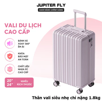 vali size 20 Siêu Nhẹ 1.8kg, Vali Du Lịch Nhẹ Gọn, Vali Kéo Du Lịch Tiện Lợi, Vali Hành Lý Cao Cấp