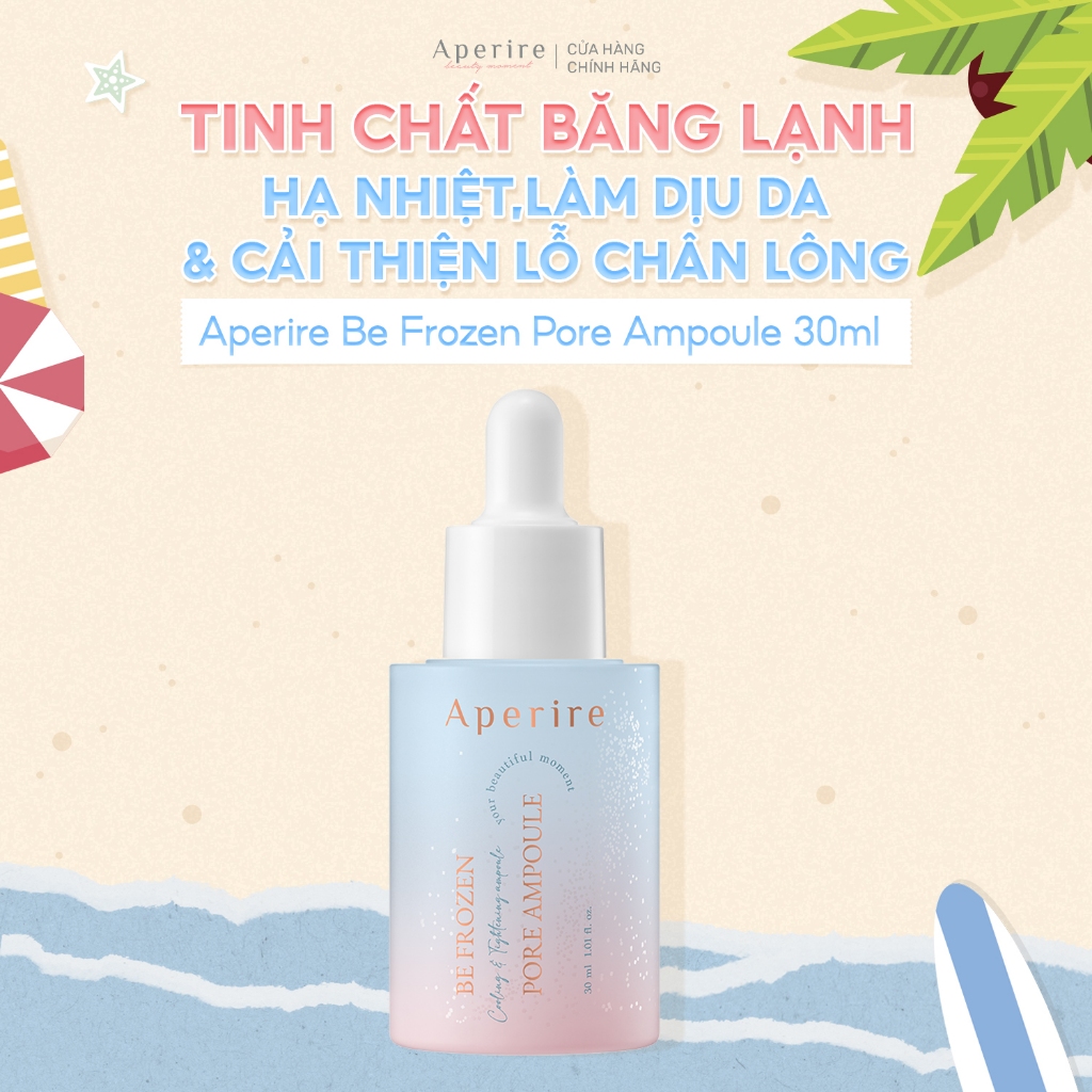 Tinh Chất Băng Lạnh Hạ Nhiệt, Làm Dịu Da & Nhỏ Lỗ Chân Lông Be Frozen Pore Ampoule 30ml