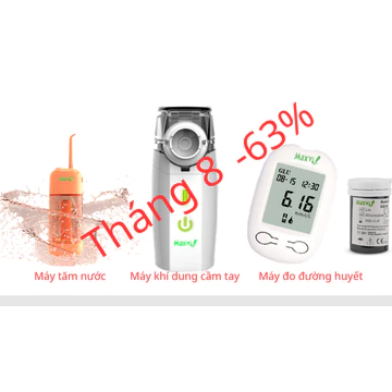 Bộ máy xông mũi, họng, xông khí dung giúp phòng, ngăn các bệnh đường hô hấp, mũi xoang