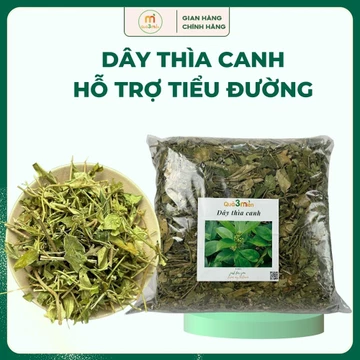 Dây Thìa Canh Sấy Khô hỗ trợ tiểu đường, giảm mỡ máu Túi 500gr và 1Kg Thương Hiệu Quà 3 Miền