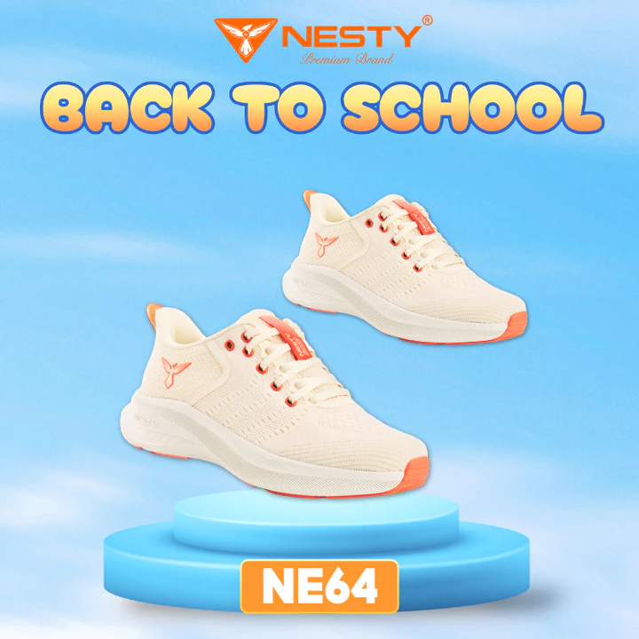 [NE64]Giày Sneaker NESTY Running – Giày Thể Thao Êm Nhẹ, Thoáng Khí, Đế Cao Su Chống Trượt ( KO1 )
