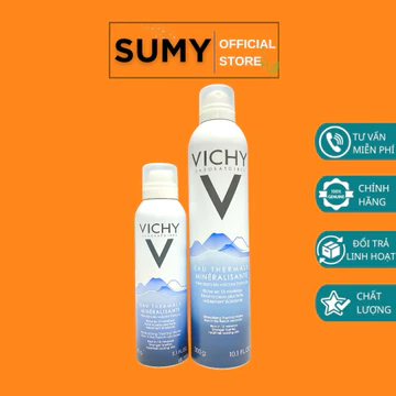 Nước Xịt Khoáng Cấp Ẩm Và Bảo Vệ Da Vichy Mineralizing Thermal Water 150ml 300ml - SUMY