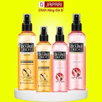 Xịt Dưỡng Tóc Double Rich CHÍNH HÃNG 120ml/250ml-Nước Dưỡng Tóc Double Rich Giảm Rụng Tóc, Dưỡng Tóc Nhuộm,Khô Xơ JAPARI