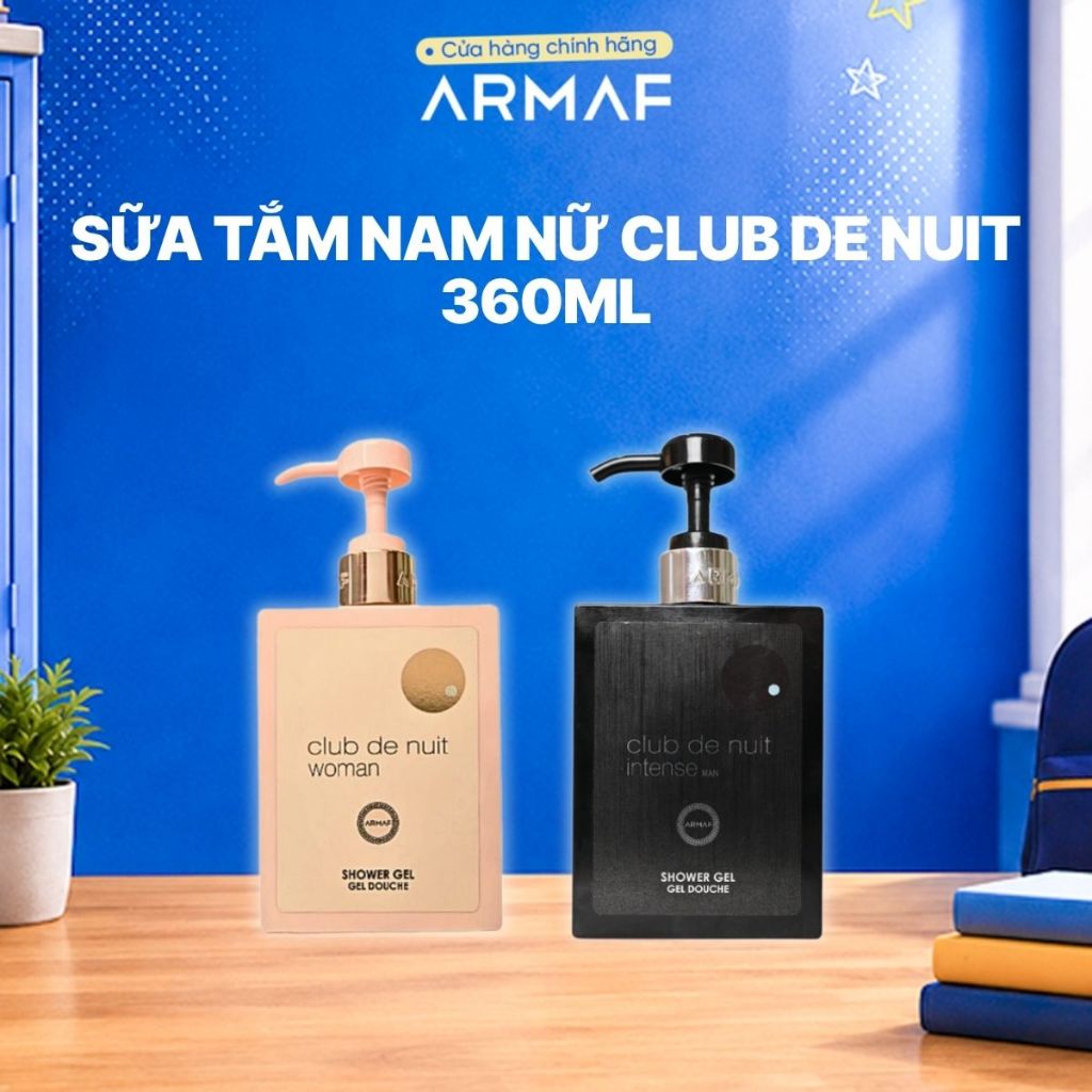 Sữa Tắm Hương Nước Hoa Nam Armaf Club De Nuit Woman - Intense Man Shower Gel 360ML | BigBuy360 - bigbuy360.vn