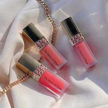 [Minisize Không Hộp] Son Kem Lì Whoo Velvet Liquid Lip Rouge 18 Rose Pink Màu Hồng Khô - Hàng Tách Set