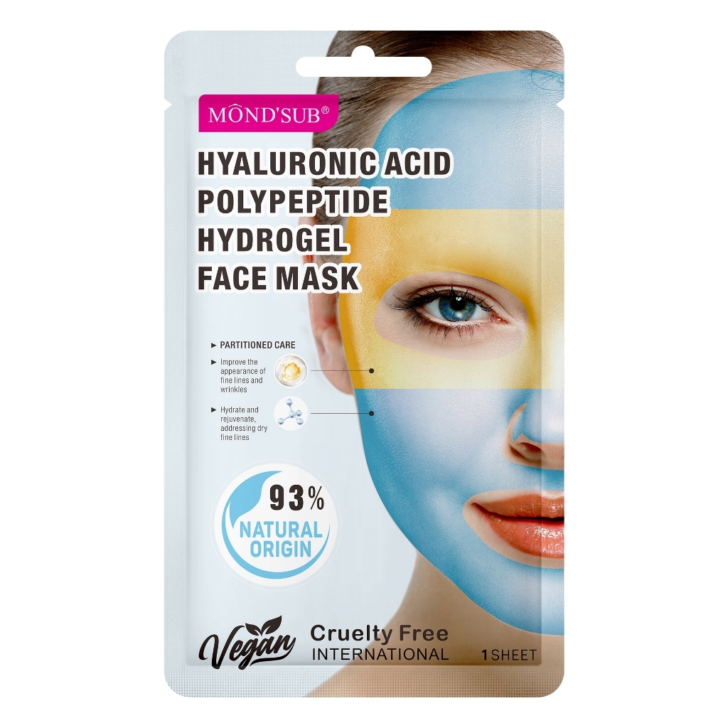 COMBO 10 Mặt Nạ Hydrogel MONDSUB Hyaluronic Acid Polypeptide | Cấp Ẩm Sâu, Giúp Da Căng Mịn | BigBuy360 - bigbuy360.vn