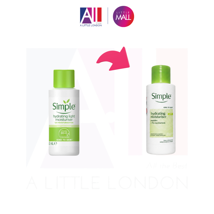 Kem dưỡng ẩm Simple Kind To Skin Hydrating Light Moisturiser (Bill Anh) | BigBuy360 - bigbuy360.vn