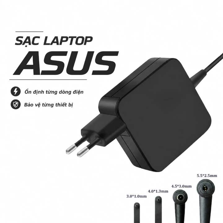 [HỎA TỐC 1H] Sạc LAPTOP ASUS 19V- 2.37A/ 3.42A/ 4.74A ADAPTER ASUS - Sạc ASUS CHÂN NHỎ/ CHÂN TO - SẠC MÁY TÍNH ASUS