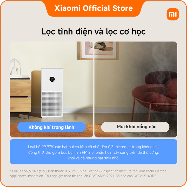 Xiaomi Air Purifier Smart Lite 0.3μm – 6