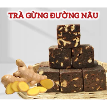 1kg Trà gừng đường nâu, trà gừng, trà đường nâu