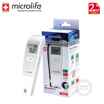 Nhiệt Kế Microlife Hồng Ngoại Đo Trán FR1MF1 Thụy Sỹ