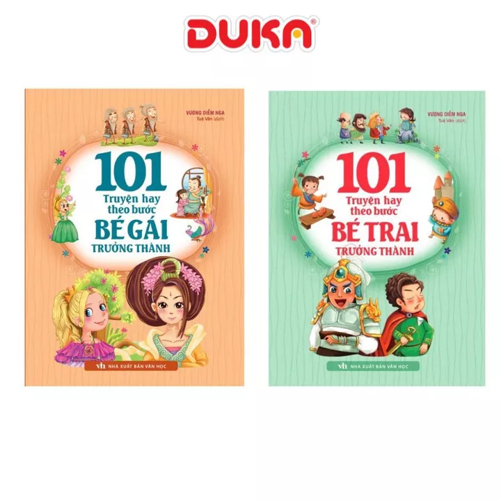 Sách: 101 Truyện Hay Theo Bước Bé Gái Trưởng Thành - 101 Truyện Hay Theo Bước Bé Trai Trưởng Thành
