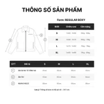 Áo khoác nam Ben & Tod RB1161 BD255 chất liệu kaki, dày dặn, đứng form, cao cấp Regular Boxy — ảnh 5