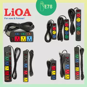 [Chính hãng] Ổ Cắm Điện Lioa, Ổ Cắm Có Dây, Ổ Cắm Chống Giật, Dây dài 3M - 5M