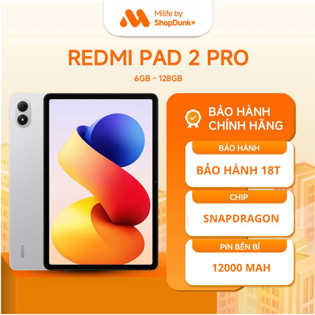 Máy Tính Bảng Xiaomi Redmi Pad 2 Pro (6+128GB | 8+256GB) Chính Hãng BH 18 Tháng | BigBuy360 - bigbuy360.vn