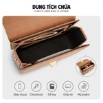 Bộ hộp quà trắng LATA (Túi đeo chéo nữ LATA HN112 + Hộp quà HQ2T + Túi giấy TG2T + Túi rút BVR3838 + Thiệp cảm ơn BT1) — ảnh 5