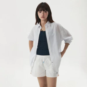 Áo Sơ Mi WHO.A.U Loose Fit Striped Shirts (F)_WHYSGB731F