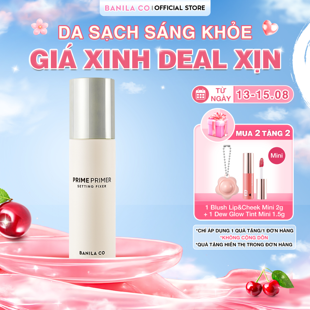 Xịt Khóa Giữ Lớp Trang Điểm Banila Co Prime Primer Setting Fixer Lâu Trôi