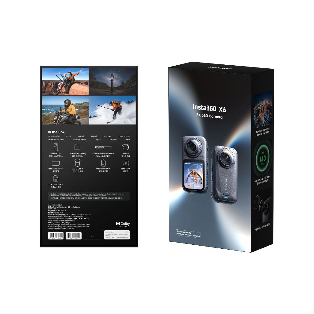 Camera Hành Trình Insta360 X6 Bundle Bộ Nhớ Trong 64GB Bảo Hành Chính Hãng 12 Tháng | BigBuy360 - bigbuy360.vn