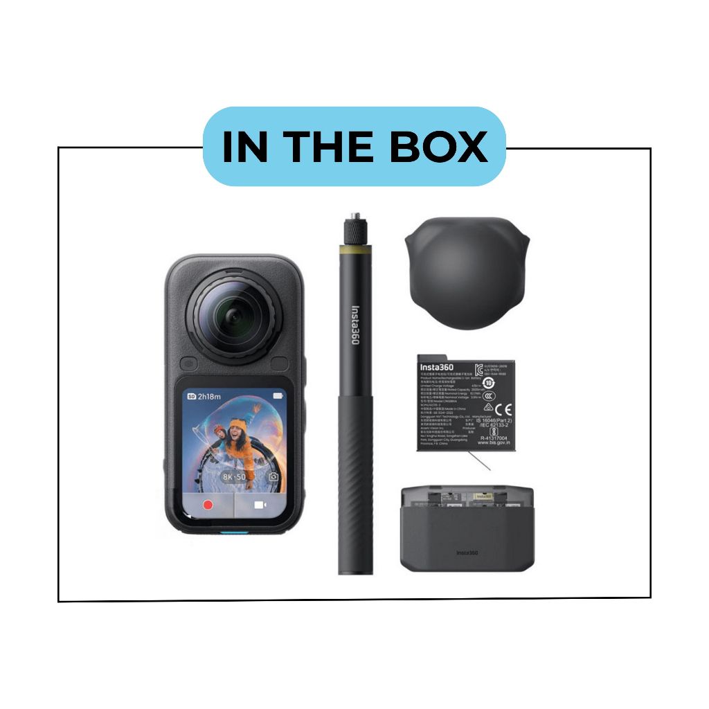 Camera Hành Trình Insta360 X6 Bundle Bộ Nhớ Trong 64GB Bảo Hành Chính Hãng 12 Tháng | BigBuy360 - bigbuy360.vn