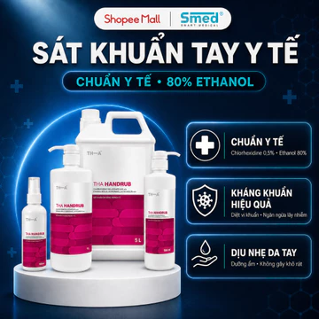 Dung Dịch Sát Khuẩn Tay TH-A HANDRUB 80% Ethanol - Sát Khuẩn Nhanh, Thơm Mát, Dịu Nhẹ An Toàn Da Tay