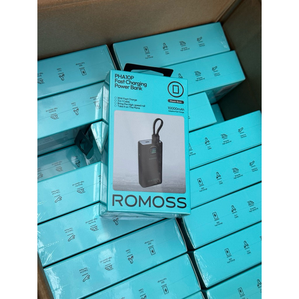 Pin Sạc Dự Phòng Romoss PHA10 10000mah - Công Suất 35W - Có Màn Hiển Thị | BigBuy360 - bigbuy360.vn