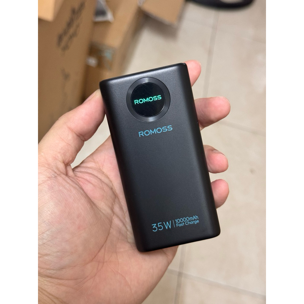 Pin Sạc Dự Phòng Romoss PHA10 10000mah - Công Suất 35W - Có Màn Hiển Thị | BigBuy360 - bigbuy360.vn
