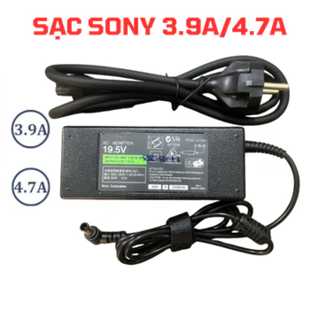 Sạc laptop SONY 19.5V 4.7A / 3.9A Sạc SONY VAIO - Sạc SONY ZIN LOGO HÃNG CAO CẤP