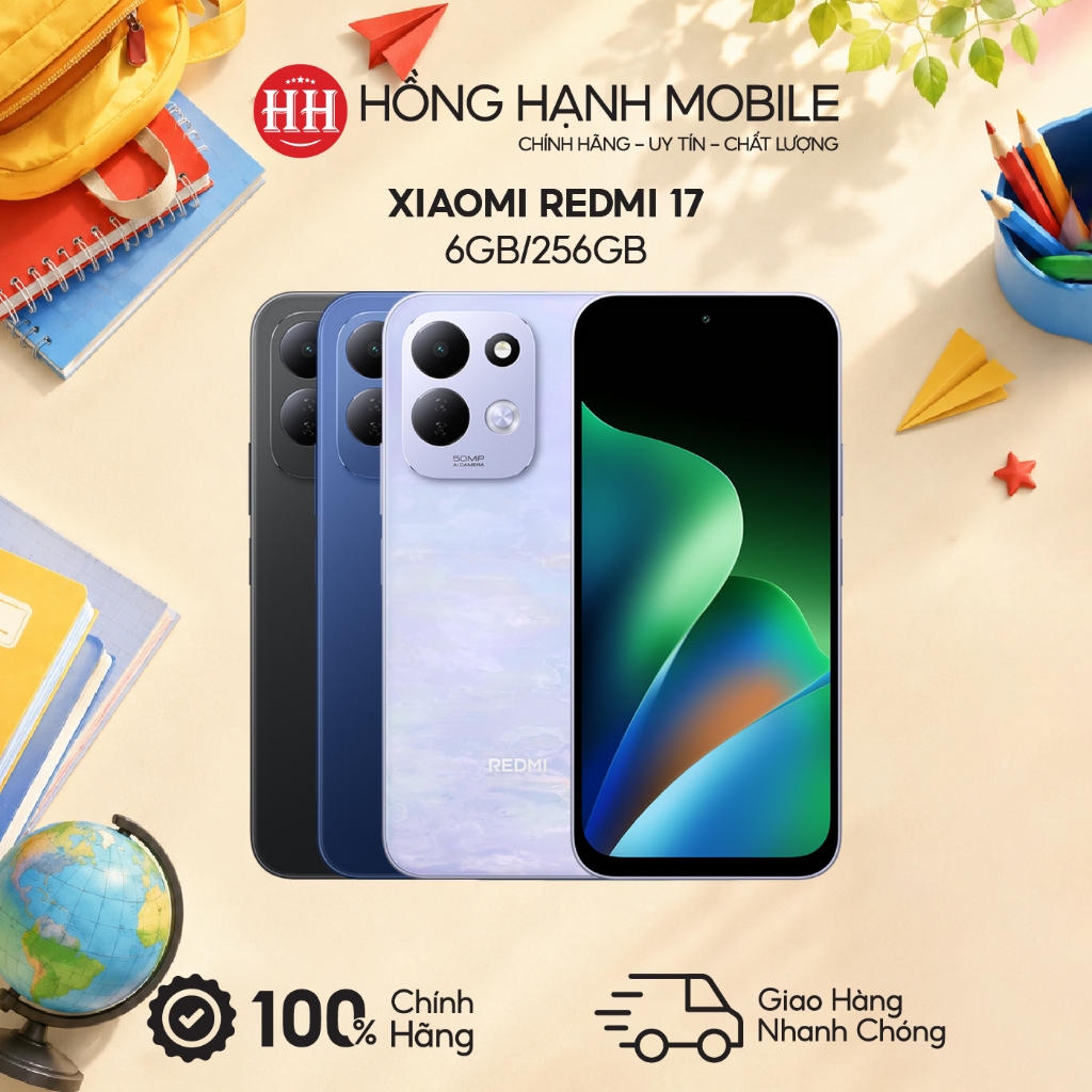 Điện Thoại Xiaomi Redmi 17 6GB/256GB - Hàng Chính Hãng | BigBuy360 - bigbuy360.vn