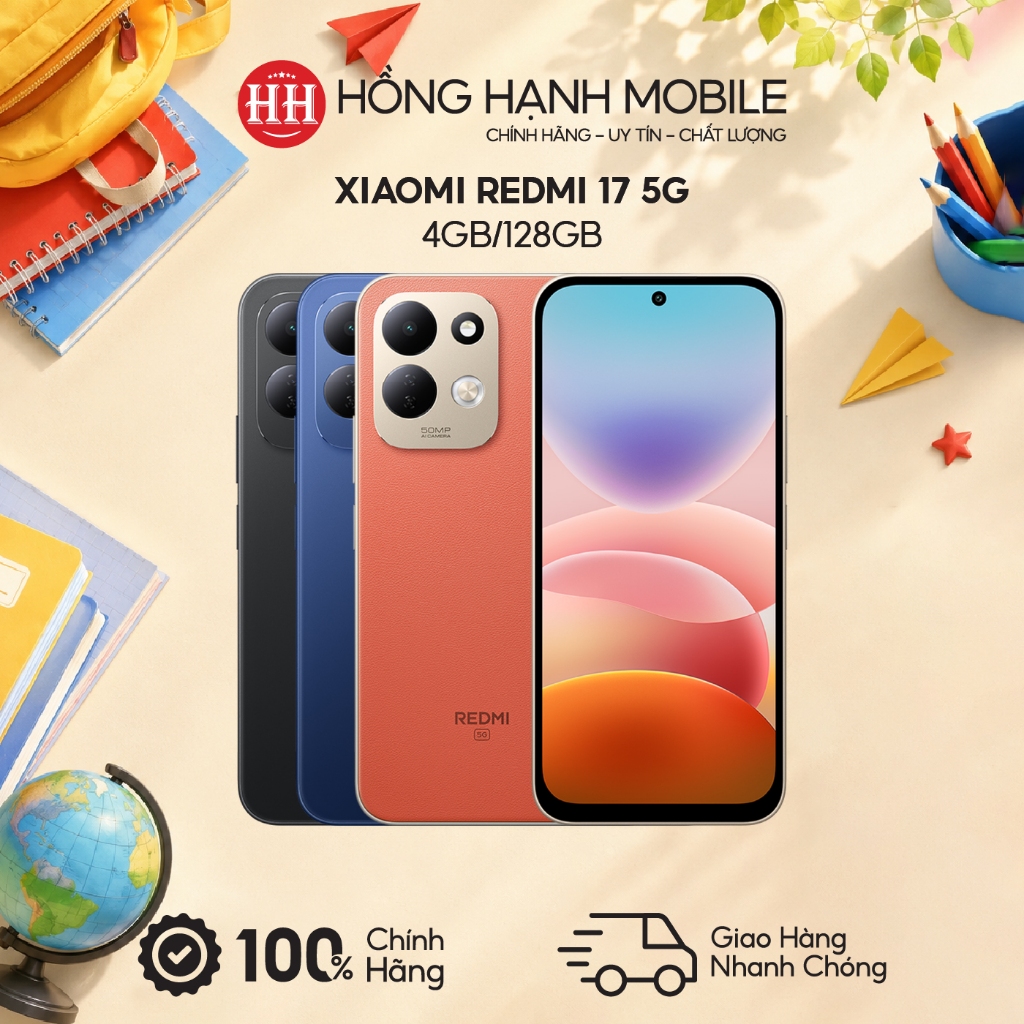 Điện Thoại Xiaomi Redmi 17 5G 4GB/128GB - Hàng Chính Hãng | BigBuy360 - bigbuy360.vn