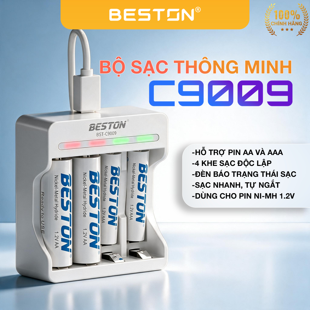 Pin Sạc 18650 3.7V Beston Dung Lượng Thực đến 3300mAh (Đầu nhọn, đầu bằng) , dùng cho đèn pin, tông đơ – ảnh mô tả chi tiết 3