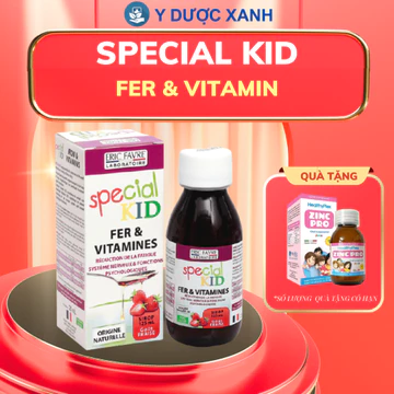 Mua [Chính Hãng] SPECIAL KID FER & VITAMIN, Siro sắt và vitamin cho bé - Y Dược Xanh