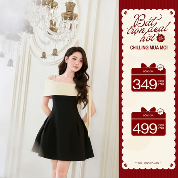ZAMY SHOP - Váy TK trễ vai 2s xích nơ lệch đầm slay ăn cưới,váy body nữ tôn dáng,váy nữ 2025 mẫu mới
