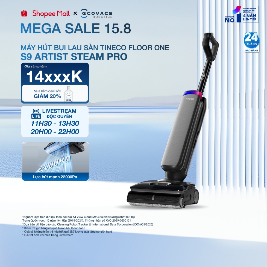 Tineco Floor One S9 Artist Steam Pro