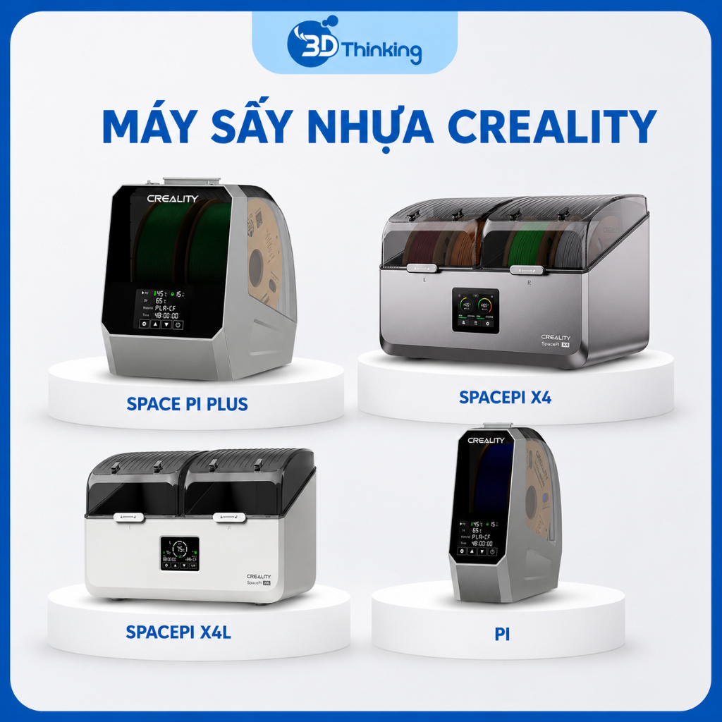 Máy sấy nhựa in 3D Creality Space Pi