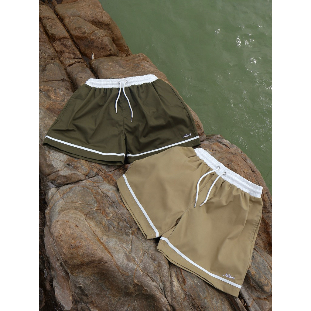 NOHRE - TIDE SHORT - QUẦN SHORT KAKI ỐNG RỘNG FORM TRÊN GỐI THOẢI MÁI | BigBuy360 - bigbuy360.vn