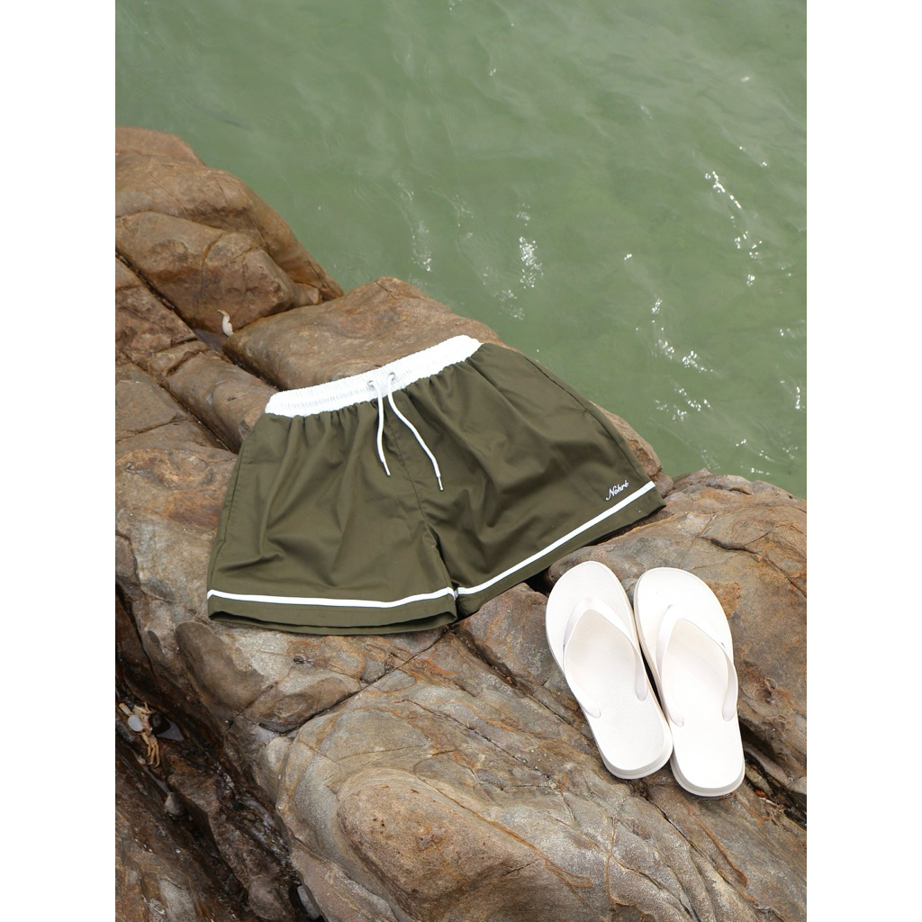 NOHRE - TIDE SHORT - QUẦN SHORT KAKI ỐNG RỘNG FORM TRÊN GỐI THOẢI MÁI | BigBuy360 - bigbuy360.vn