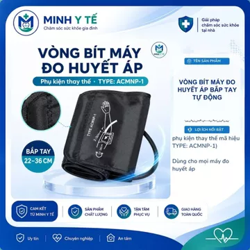 Vòng bít máy đo huyết áp bắp tay tự động (phụ kiện thay thế mã hiệu TYPE: ACMNP-1)