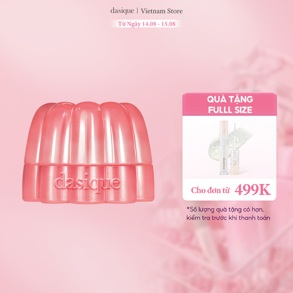 Son thạch pudding pot đa năng giàu dưỡng, dùng cho môi & má Dasique Chewing Glow Pot | Milky Fruits Collection