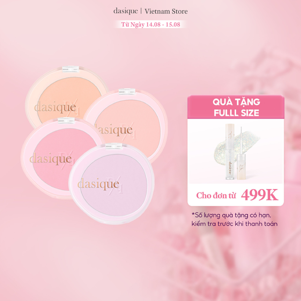 Phấn má hồng dasique Soft Blur Cheek 5.7g | Color Painting Collection