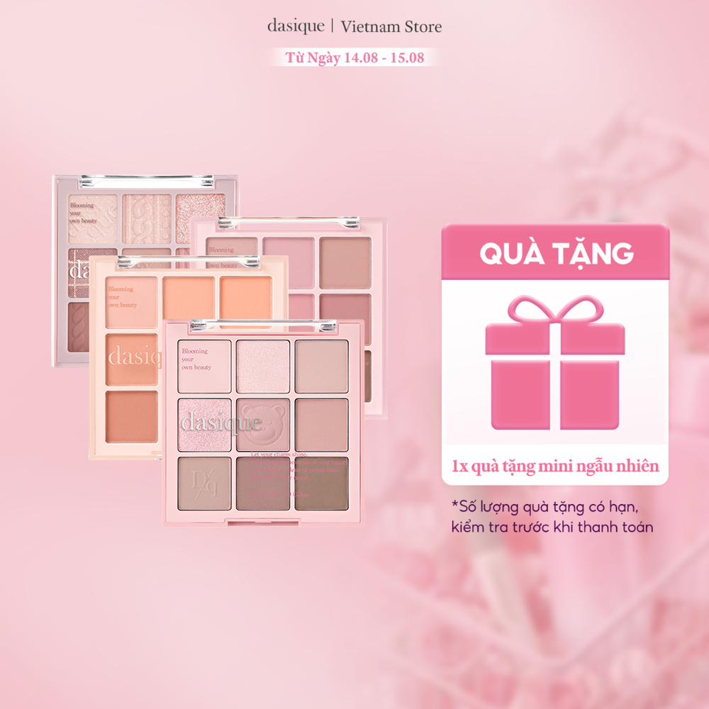 Bảng phấn mắt 9 ô dasique eye shadow palette 8g