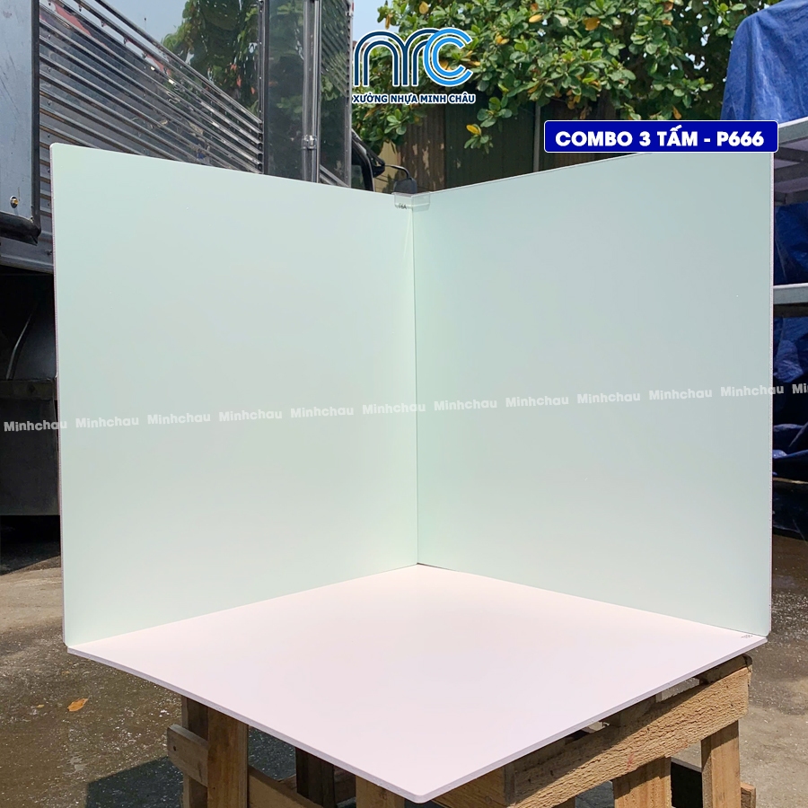 Phông nền chụp ảnh, Background chụp ảnh sản phẩm, Fomex dày 5mm kích thước 50x50cm - Tặng góc nối | BigBuy360 - bigbuy360.vn