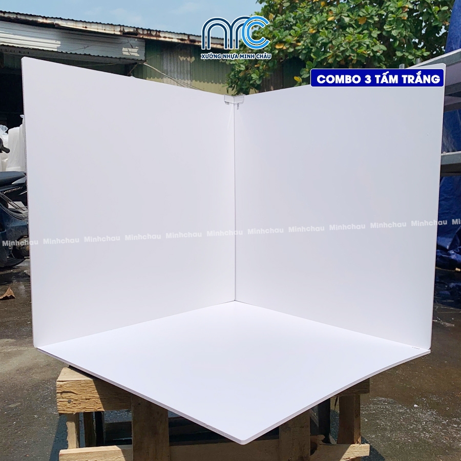 Phông nền chụp ảnh, Background chụp ảnh sản phẩm, Fomex dày 5mm kích thước 50x50cm - Tặng góc nối | BigBuy360 - bigbuy360.vn