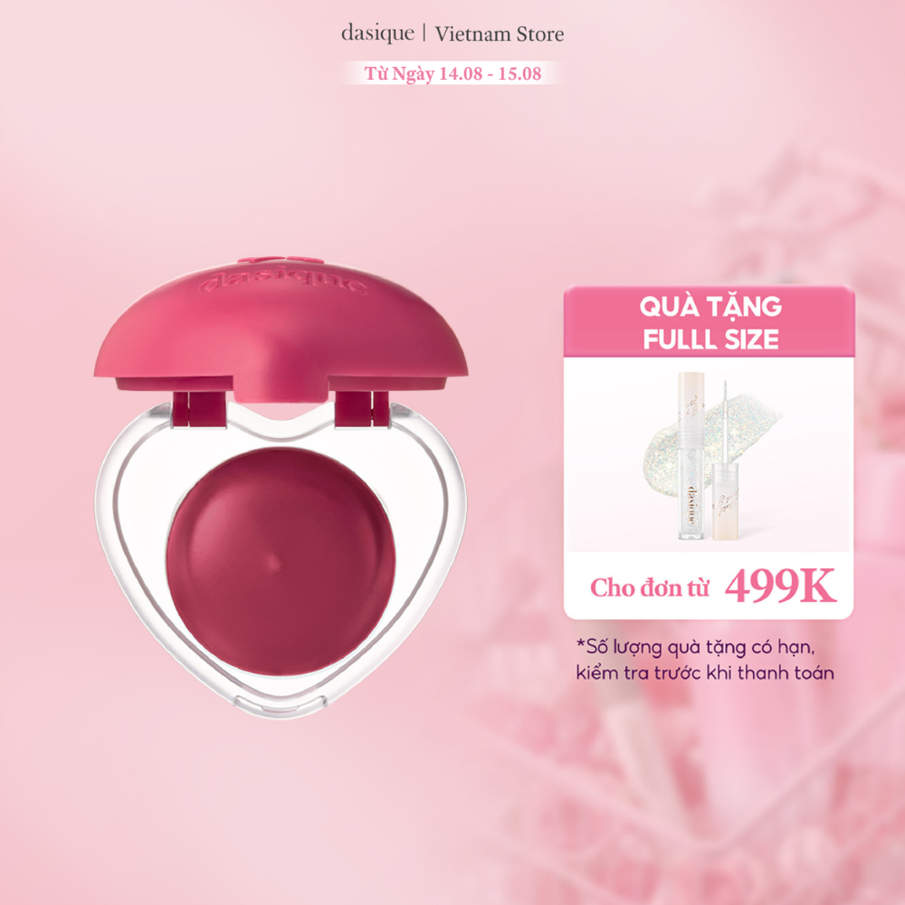 Son bùn đa năng trang điểm mắt môi má hồng Dasique Heart Souffle Pot 6.5g